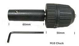 Bench Grinder Drill Chuck Plus Adapter