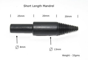 Polishing Wheel Drill Mandrel - Short Version