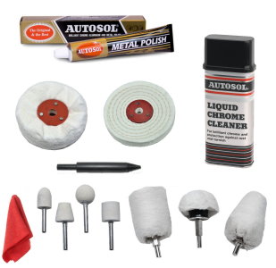 Autosol Chrome & Metal Polishing Kit