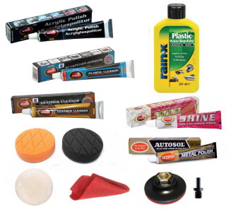 Autosol Aircraft Cleaning & Polishing Kit