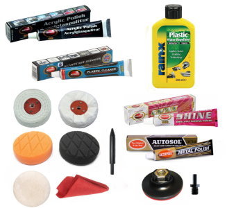 Autosol Motorbike Polishing Kit