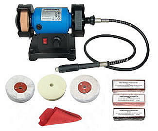 120W Mini Jewelleryu Polishing Machine - 8pce