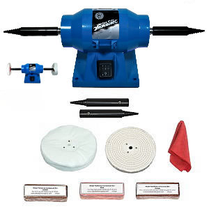 150W Jewellery Polisher 5 inch polishing wheels