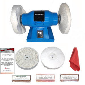 150W Jewellery Polishing Machine With 150mm Polishing Wheels