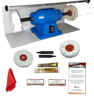 150W Jewellery Polishing Machine In A Cabinet