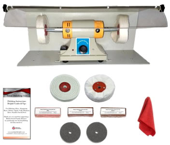 350W Jewellery Polishing Machine In A Cabinet