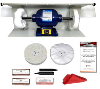370W Jewellery Polishing Machine In A Cabinet