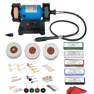 120W Metal Mini Polisher With Flexible Drive Shaft Kit