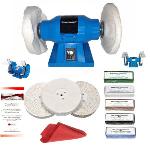 150W Bench Grinder Polisher 150mm Wheels