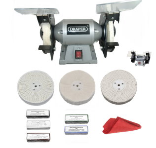 250W Bench Grinder Metal Polisher