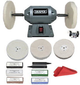 250W Bench Grinder Polisher - 7 inch wheels