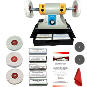 350W Metal Polishing Machine On A Stand