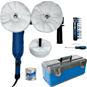 Double Wheel Tube Polisher