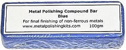 Metal Polishing Compound Bar - Blue
