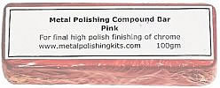 Metal Polishing Compound Bar - Pink