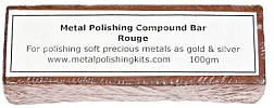 Metal Polishing Compound Bar - Rouge