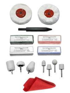 Metal Final Buffing Polishing Kit 3 inch Mops