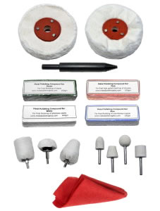 Metal Final Buffing Polishing Kit 4 inch Mops