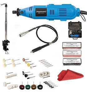 135W Jewellery Polishing Rotary Tool With Stand And Flexible Drive Shaft