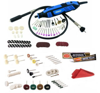 180W Rotary Tool Metal Polishing Kit