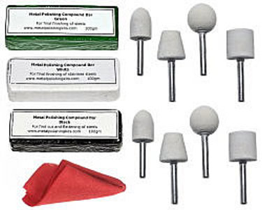 Felt Bob Stainless Steel Polishing Kit